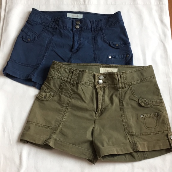 Bundle of 2 pairs of LiquidX  shorts size 3/4 - Picture 1 of 11